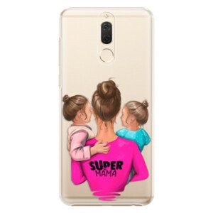 Plastové puzdro iSaprio - Super Mama - Two Girls - Huawei Mate 10 Lite