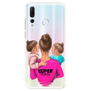 Plastové puzdro iSaprio - Super Mama - Two Girls - Huawei Nova 4