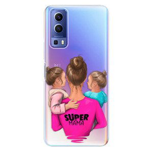 Odolné silikónové puzdro iSaprio - Super Mama - Two Girls - Vivo Y72 5G