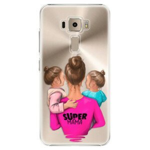 Plastové puzdro iSaprio - Super Mama - Two Girls - Asus ZenFone 3 ZE520KL