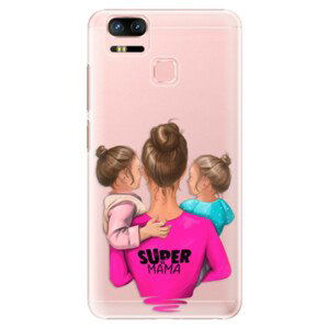 Plastové puzdro iSaprio - Super Mama - Two Girls - Asus Zenfone 3 Zoom ZE553KL