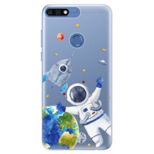 Silikónové puzdro iSaprio - Space 05 - Huawei Honor 7C