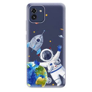 Odolné silikónové puzdro iSaprio - Space 05 - Samsung Galaxy A03