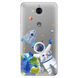 Odolné silikónové puzdro iSaprio - Space 05 - Huawei Y5 2017 / Y6 2017