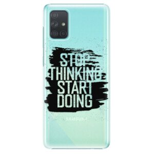 Plastové puzdro iSaprio - Start Doing - black - Samsung Galaxy A71