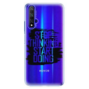 Plastové puzdro iSaprio - Start Doing - black - Huawei Honor 20