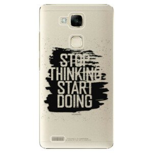 Plastové puzdro iSaprio - Start Doing - black - Huawei Ascend Mate7