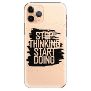 Plastové puzdro iSaprio - Start Doing - black - iPhone 11 Pro