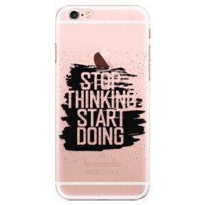 Plastové puzdro iSaprio - Start Doing - black - iPhone 6 Plus/6S Plus