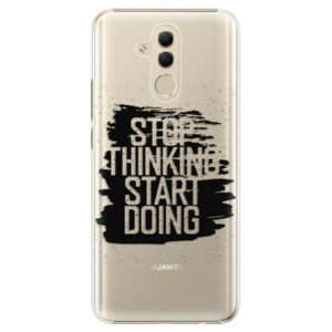 Plastové puzdro iSaprio - Start Doing - black - Huawei Mate 20 Lite