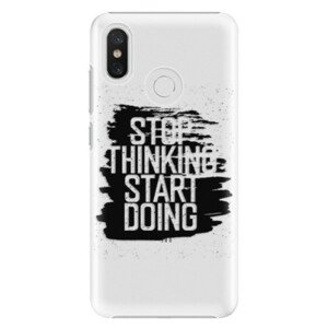 Plastové puzdro iSaprio - Start Doing - black - Xiaomi Mi 8