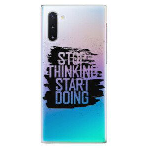 Plastové puzdro iSaprio - Start Doing - black - Samsung Galaxy Note 10