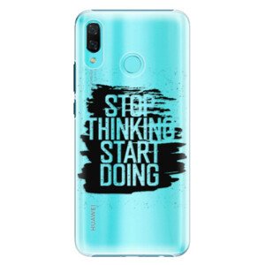 Plastové puzdro iSaprio - Start Doing - black - Huawei Nova 3