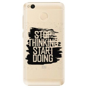 Plastové puzdro iSaprio - Start Doing - black - Xiaomi Redmi 4X