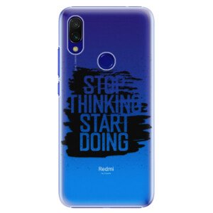 Plastové puzdro iSaprio - Start Doing - black - Xiaomi Redmi 7