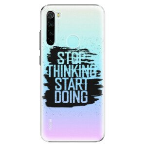 Plastové puzdro iSaprio - Start Doing - black - Xiaomi Redmi Note 8