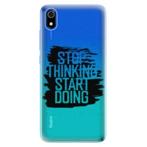 Odolné silikónové puzdro iSaprio - Start Doing - black - Xiaomi Redmi 7A