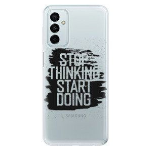 Odolné silikónové puzdro iSaprio - Start Doing - black - Samsung Galaxy M23 5G