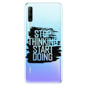 Odolné silikónové puzdro iSaprio - Start Doing - black - Huawei P Smart Pro