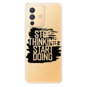 Odolné silikónové puzdro iSaprio - Start Doing - black - Vivo V23 5G