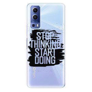 Odolné silikónové puzdro iSaprio - Start Doing - black - Vivo Y52 5G