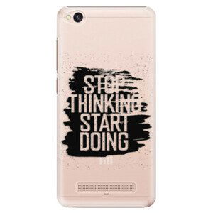 Plastové puzdro iSaprio - Start Doing - black - Xiaomi Redmi 4A