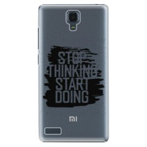 Plastové puzdro iSaprio - Start Doing - black - Xiaomi Redmi Note