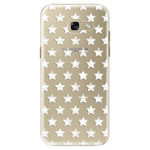 Plastové puzdro iSaprio - Stars Pattern - white - Samsung Galaxy A5 2017