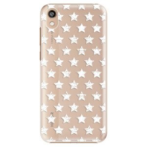 Plastové puzdro iSaprio - Stars Pattern - white - Huawei Honor 8S