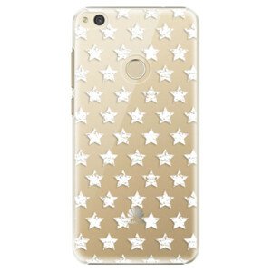 Plastové puzdro iSaprio - Stars Pattern - white - Huawei P8 Lite 2017