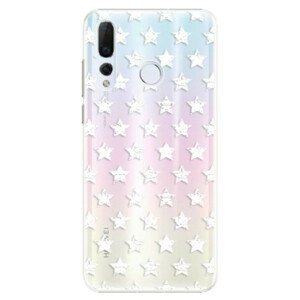 Plastové puzdro iSaprio - Stars Pattern - white - Huawei Nova 4