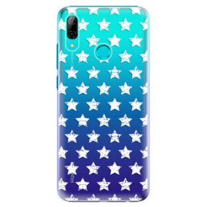 Plastové puzdro iSaprio - Stars Pattern - white - Huawei P Smart 2019