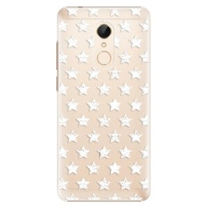 Plastové puzdro iSaprio - Stars Pattern - white - Xiaomi Redmi 5