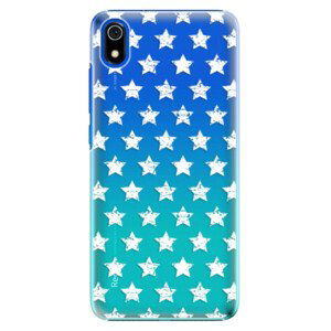 Plastové puzdro iSaprio - Stars Pattern - white - Xiaomi Redmi 7A