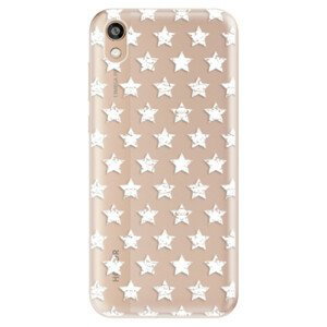 Odolné silikónové puzdro iSaprio - Stars Pattern - white - Huawei Honor 8S