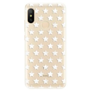 Odolné silikónové puzdro iSaprio - Stars Pattern - white - Xiaomi Mi A2 Lite