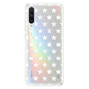 Odolné silikónové puzdro iSaprio - Stars Pattern - white - Xiaomi Mi A3