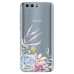 Silikónové puzdro iSaprio - Succulent 01 - Huawei Honor 9