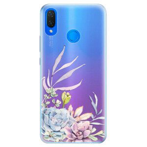 Silikónové puzdro iSaprio - Succulent 01 - Huawei Nova 3i