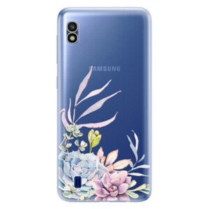 Odolné silikónové puzdro iSaprio - Succulent 01 - Samsung Galaxy A10