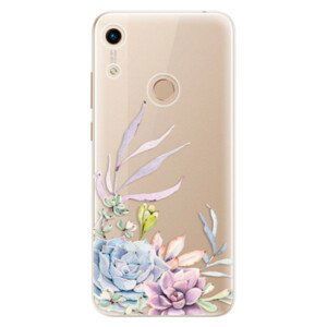 Odolné silikónové puzdro iSaprio - Succulent 01 - Huawei Honor 8A