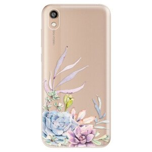 Odolné silikónové puzdro iSaprio - Succulent 01 - Huawei Honor 8S