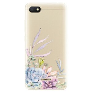 Odolné silikónové puzdro iSaprio - Succulent 01 - Xiaomi Redmi 6A