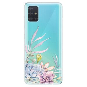 Odolné silikónové puzdro iSaprio - Succulent 01 - Samsung Galaxy A51