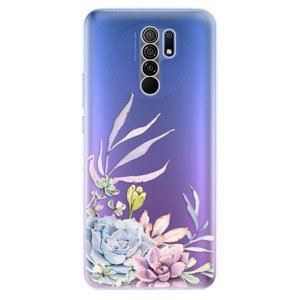 Odolné silikónové puzdro iSaprio - Succulent 01 - Xiaomi Redmi 9