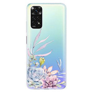 Odolné silikónové puzdro iSaprio - Succulent 01 - Xiaomi Redmi Note 11 / Note 11S