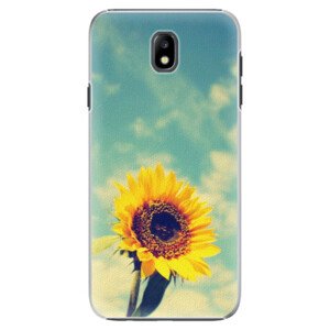 Plastové puzdro iSaprio - Sunflower 01 - Samsung Galaxy J7 2017