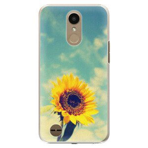 Plastové puzdro iSaprio - Sunflower 01 - LG K10 2017