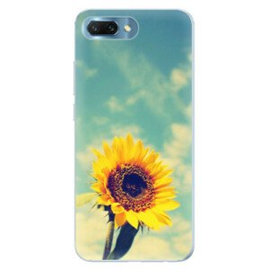 Silikónové puzdro iSaprio - Sunflower 01 - Huawei Honor 10