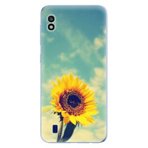 Odolné silikónové puzdro iSaprio - Sunflower 01 - Samsung Galaxy A10